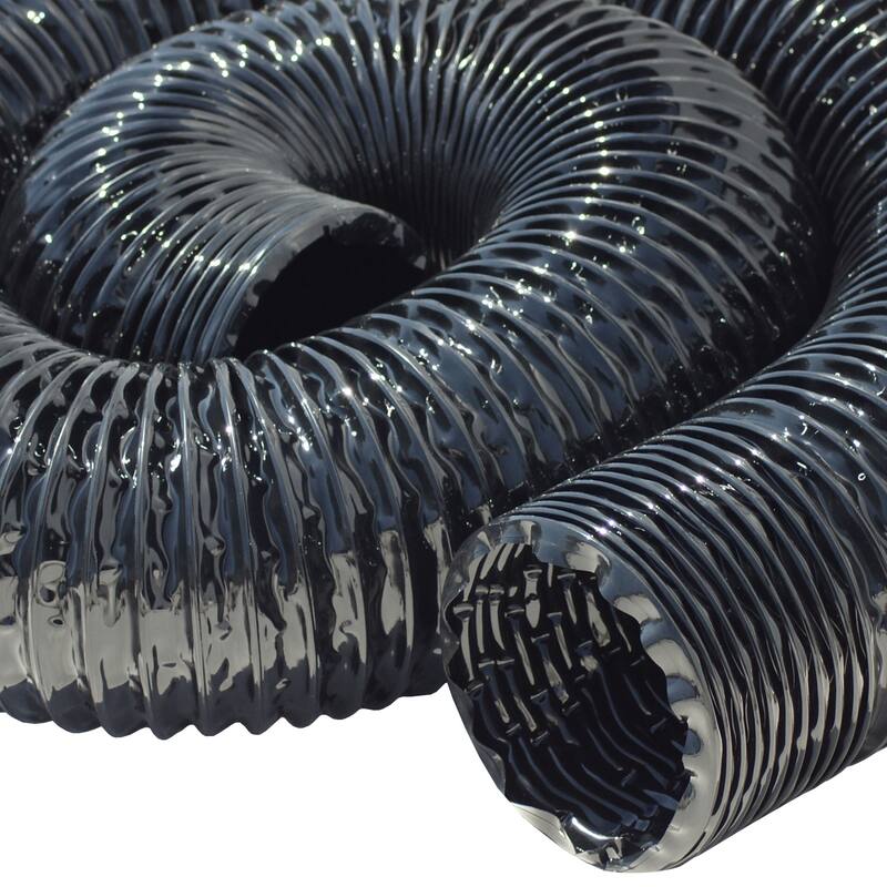 Rubber-Cal XPU 708 - PU Flexible Duct - Black