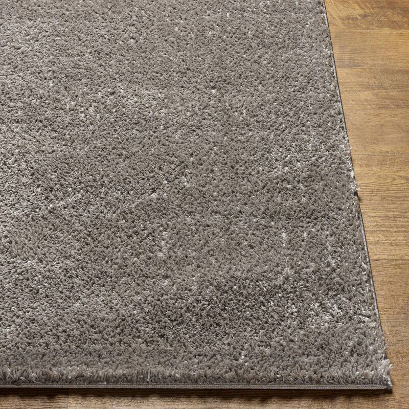 Livabliss Cloudy Solid Plush Area Rug