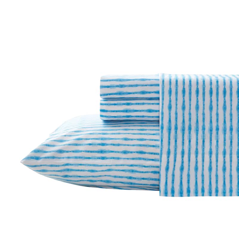 Poppy & Fritz Cotton Percale Printed Bed Sheet Sets