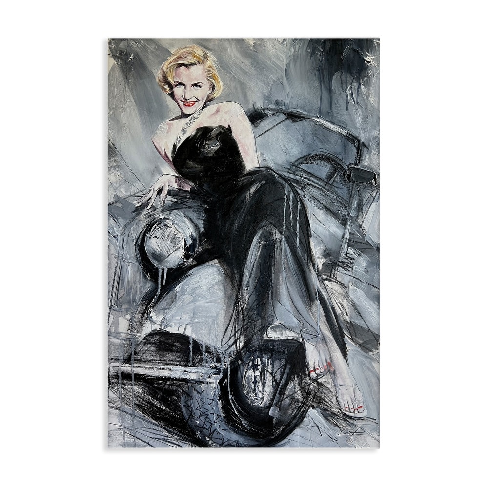 Stupell Timeless Fashion Woman Canvas Wall Art Design By Lucille Lee