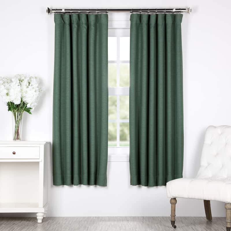 Exclusive Fabrics Bellino 63 In Room Darkening Curtain (1 Panel) - 50 x 63