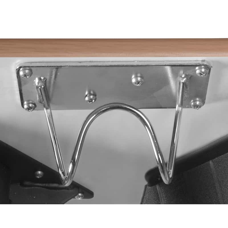 Indoor Backpack Wall Hooks - Silver