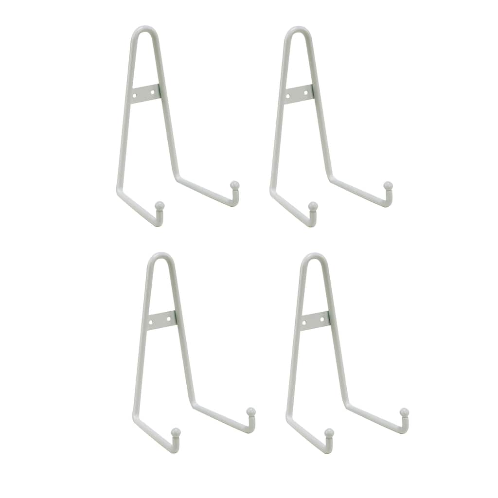 Wall Metal Plate Rack, Set of 4