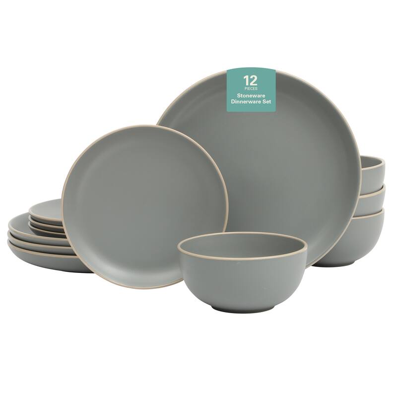 Gibson Home Rockaway 12pc Dinnerware set