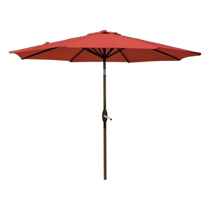 Holme 9-foot Steel Market Patio Umbrella with Tilt-and-Crank