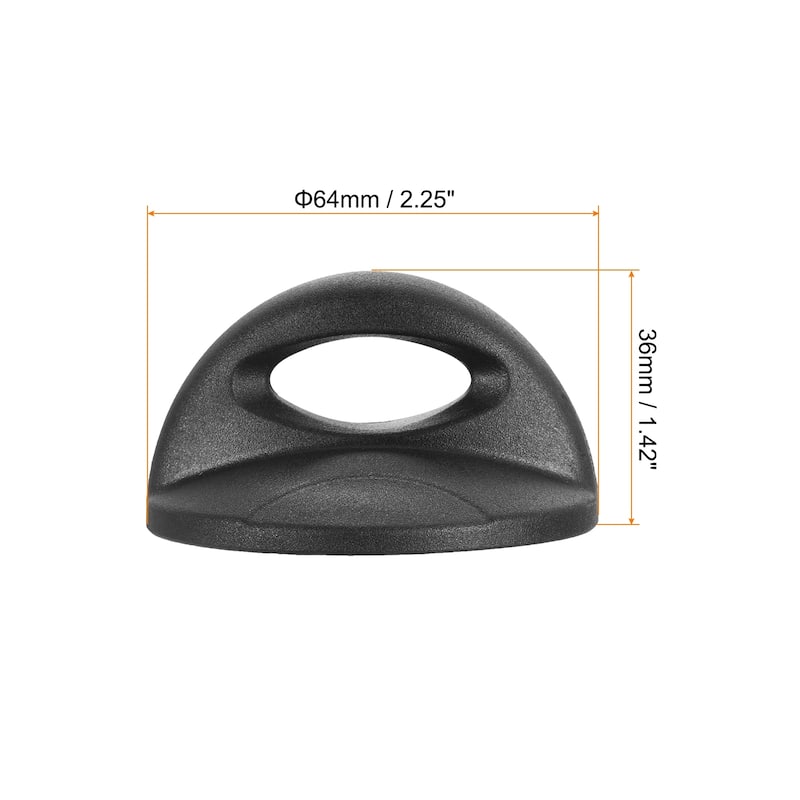 2pcs Universal Pot Lid Top Replacement Knob Heat Resistant Handles - 36mm