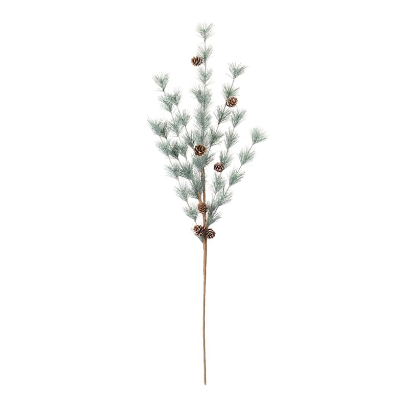 Set of 6 Pine with Pinecone Artificial Christmas Sprays 35"