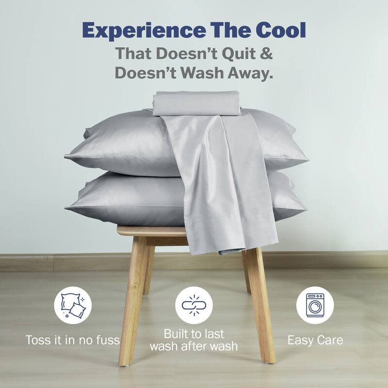 Martex Brrr Solid Sheet Set