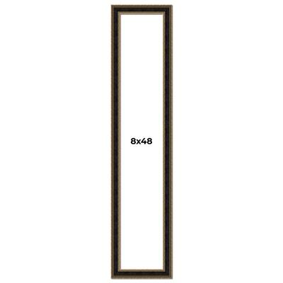 8x48 Frame Gold Antique Vintage Sold Wood Picture Frame | 1.75 Inch