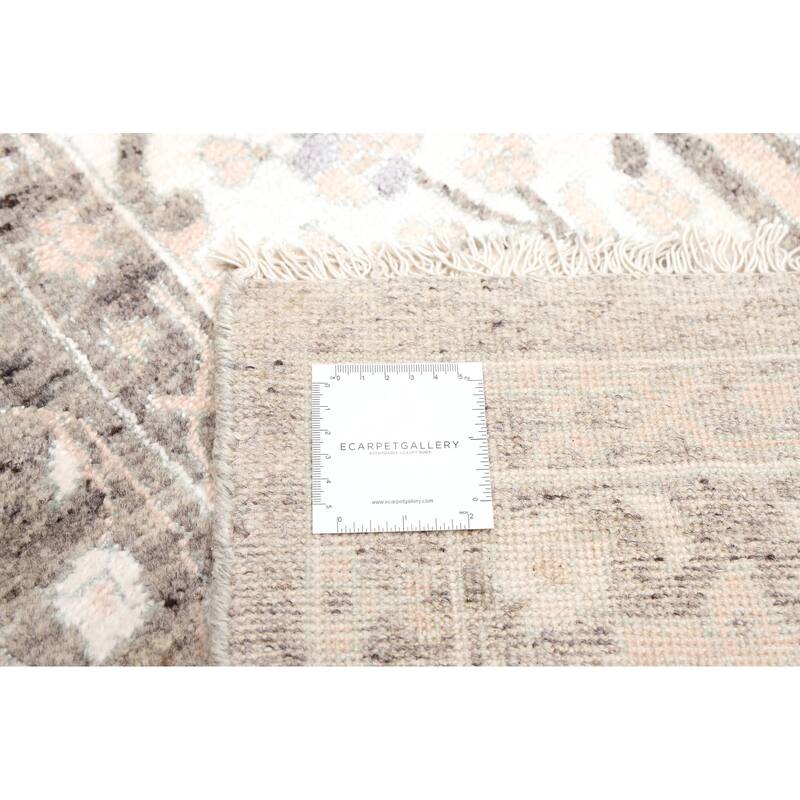 ECARPETGALLERY Hand-knotted Heritage Dark Grey Rug - 7'11 x 10'0