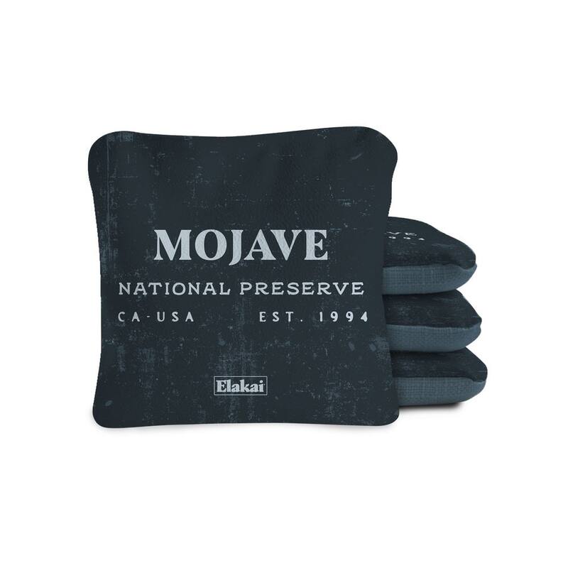 Mojave National Park Dual Sided Pro Cornhole Bags (Set of 4) - Navy