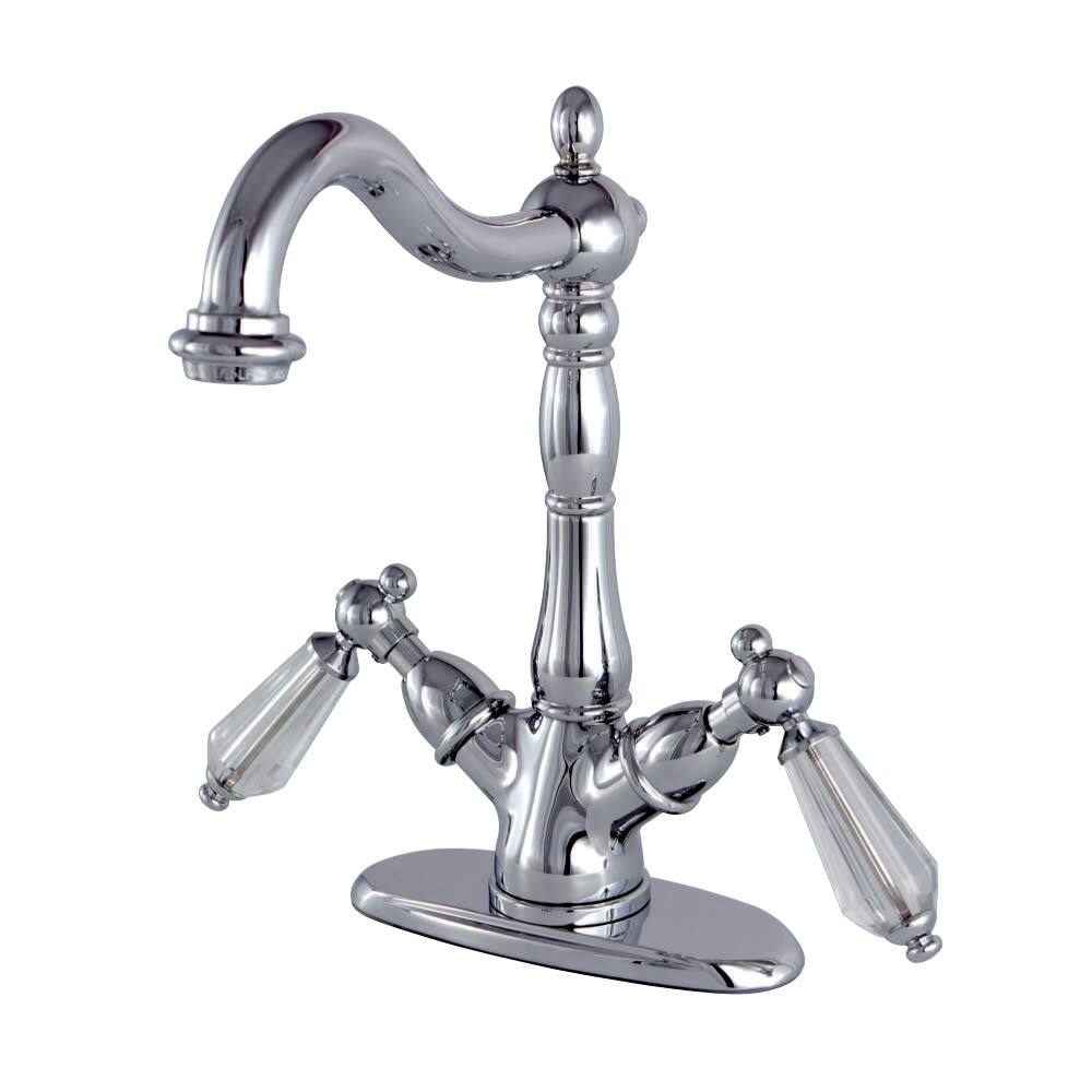 Kingston Brass Wilshire Centerset Bathroom Faucet - Includes Metal