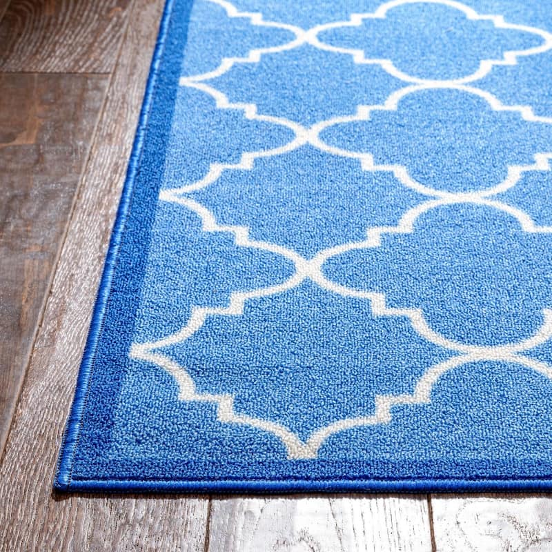 Well Woven Kings Court Brooklyn Trellis Lattice Modern Area Rug