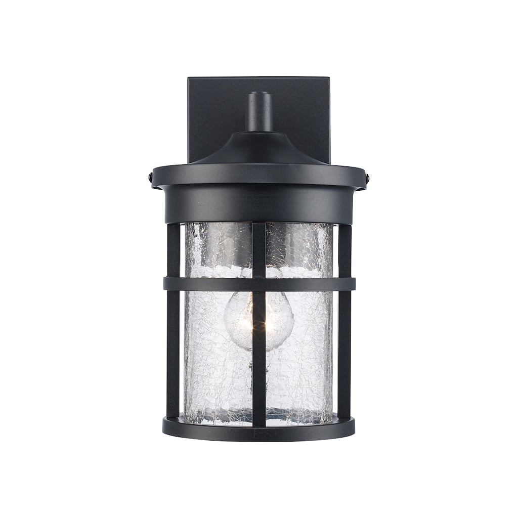Trans Globe Lighting Crackled 1 Light Outdoor Lantern Wall Sconce