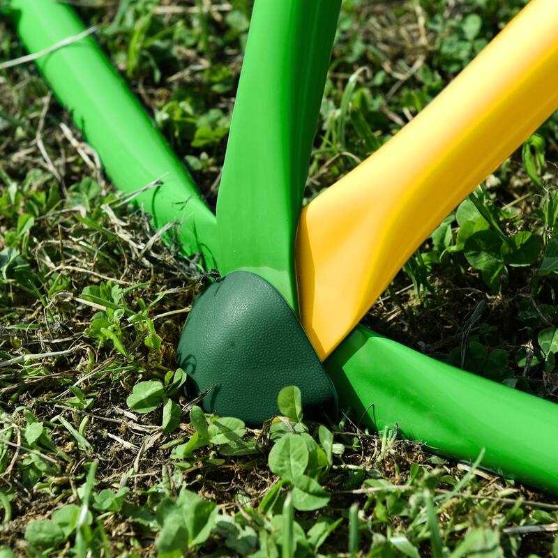 12ft Geometric Dome Climber Play Center, Kids Climbing Dome Tower, Rust & UV Resistant Steel Supporting 1000 LBS