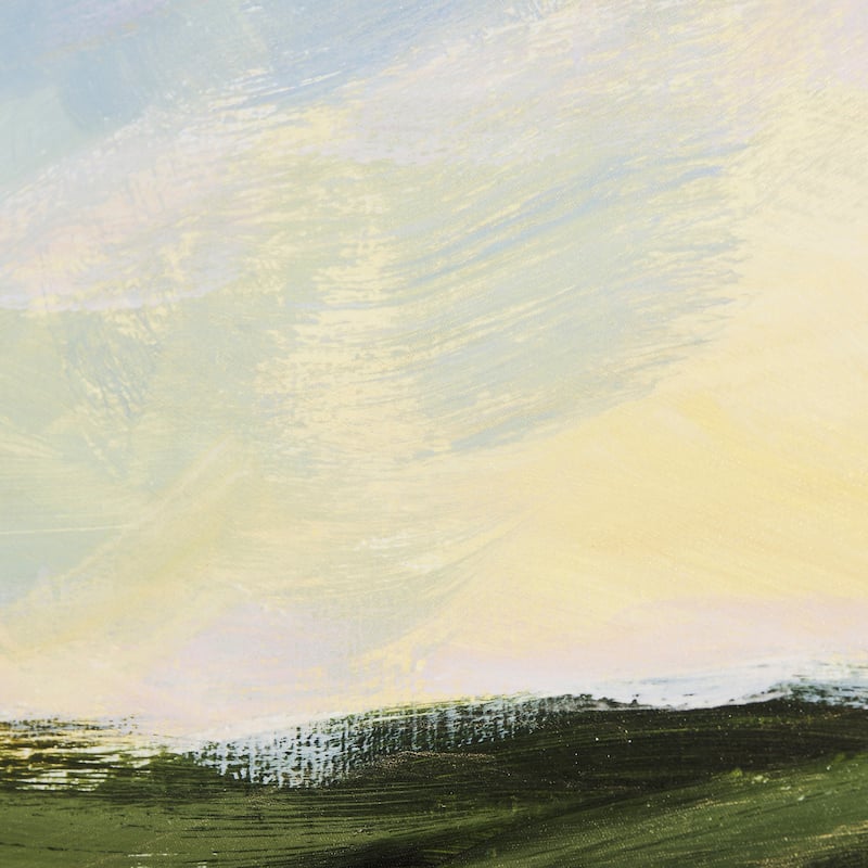 Sunrise Valley I (35 x 28) Canvas Art Print