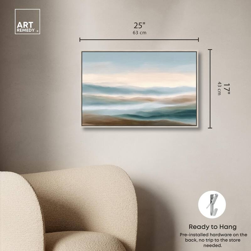 Nuance of the Range II Canvas by Art Remedy