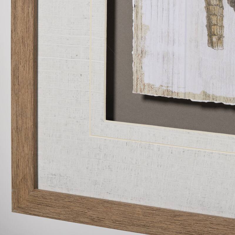 Woodland Chart III Framed Art Print