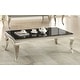 preview thumbnail 4 of 4, Carone Rectangular Glass Top Coffee Table