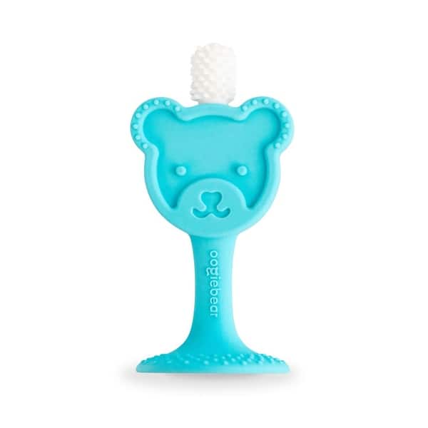 slide 2 of 4, oogiebear 360 Training toothbrush - Blue Blue
