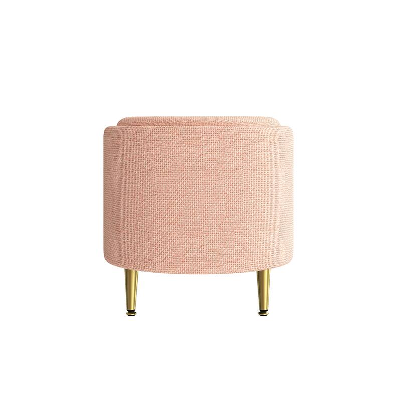 GDFStudio - Modern 44.9" Chenille Upholstered Storage Ottoman Bench