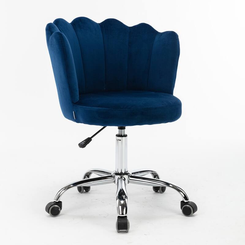 Merax Swivel Velvet Shell Chair for Living Room