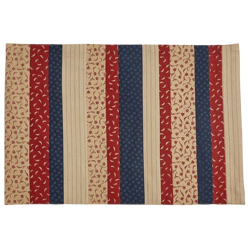 Park Designs Agate Patch Placemat Set of 4 - 13" x 19"