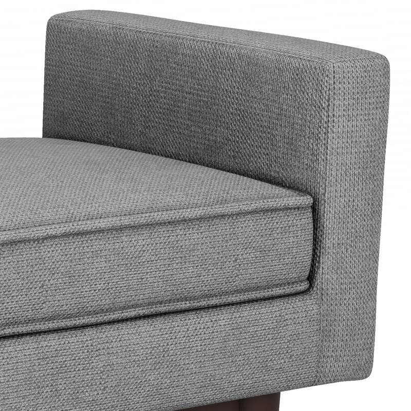 WYNDENHALL Highbridge 29 inch Wide Contemporary Rectangle Ottoman Bench