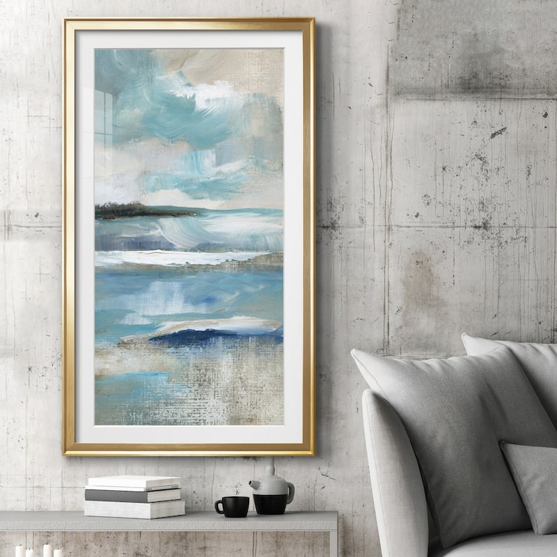 Distant Drama I Premium Framed Print - Ready to Hang