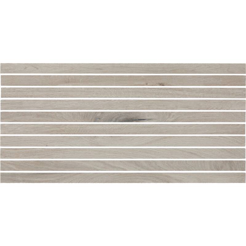 Daltile Acreage 1 x 24 Porcelain Wood Look Stacked Mosaic Tile (4 PCS Per Carton) (7.56 SQFT Per Carton)