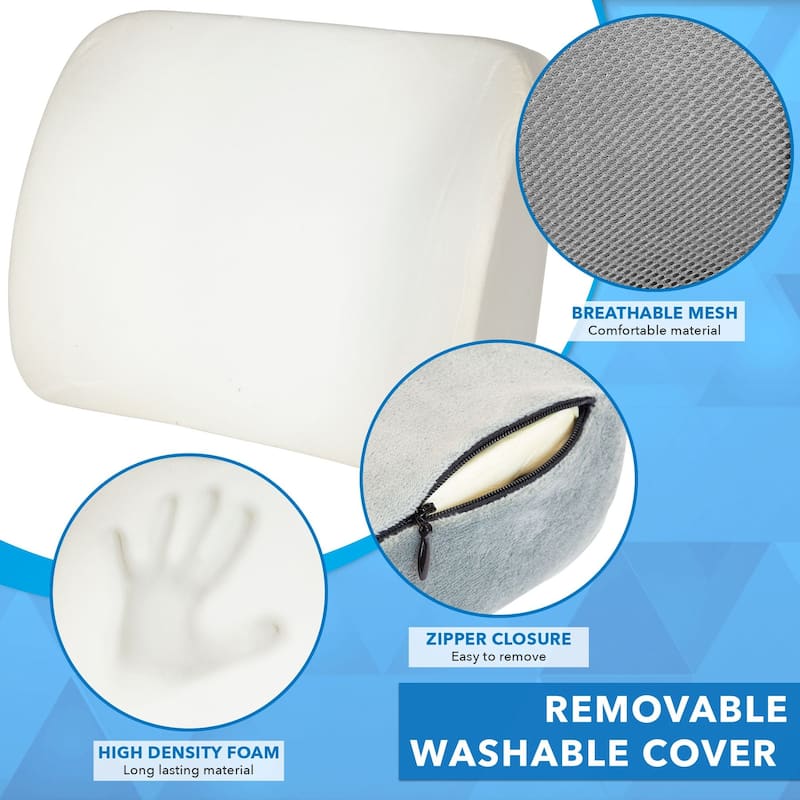 Mount-It! Lumbar Support Back Pillow Office Chair