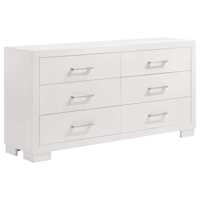 Jessica 6-piece Bedroom Set with Nightstand Panels