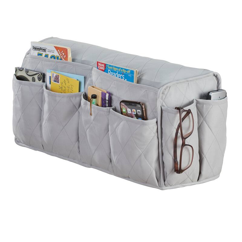 Quilted Multi-Pocket Armrest Organizer - NO SIZE