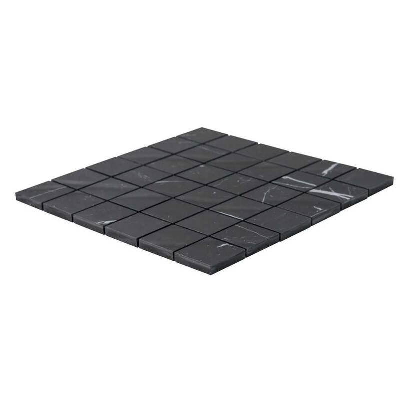 Penthouse 2x2 Matte Porcelain Grid Mosaic Tile - Floor, Wall, Backsplash