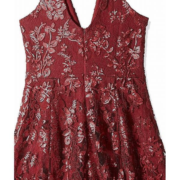 Shop Dress The Population Women S Dress Red Size Large L A Line