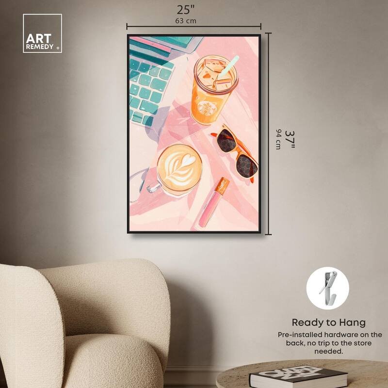 Summer Studies Canvas by Art Remedy