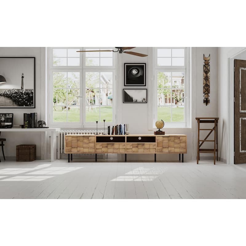 TV Stand Media Console Table with Drawers