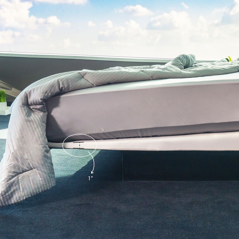 Avana Mattress Elevator - 5" Incline Foam Support Wedge - Queen