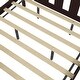 preview thumbnail 14 of 14, Queen Size Classic Modern Design Wood Platform Bed Bed Frame with Footboard and Headboard
