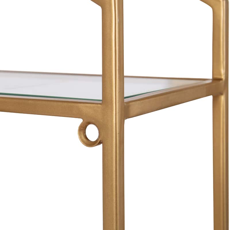 Kate and Laurel Leanna Tiered Wall Shelf