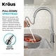 preview thumbnail 74 of 149, Kraus 2-Function 1-Handle 1-Hole Pulldown Sprayer Brass Kitchen Faucet