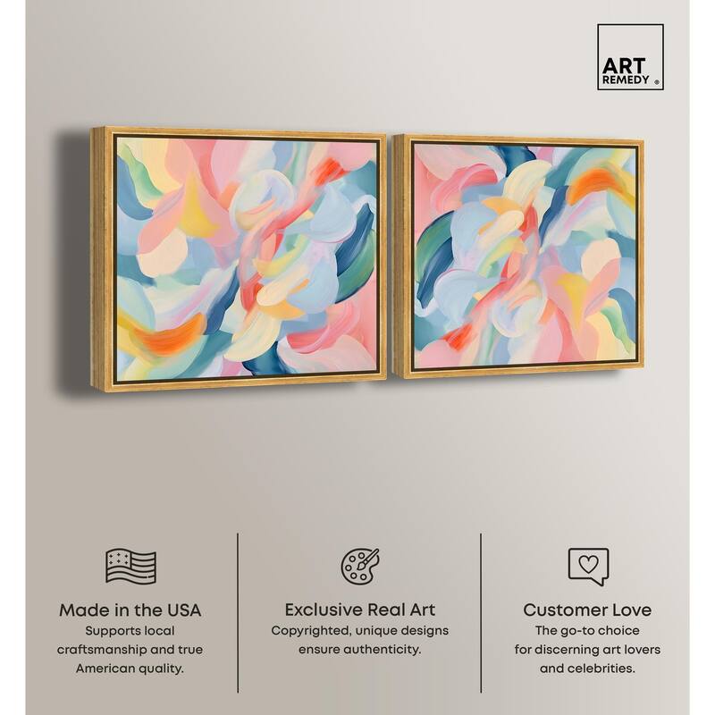 Mediterranean Blooms Canvas by Art Remedy