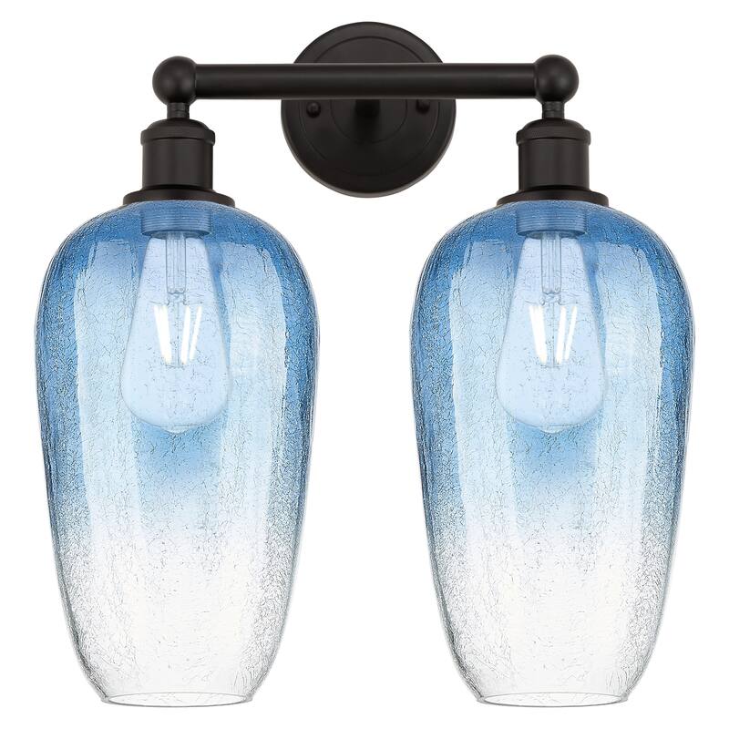 Innovations Lighting Endless Possibilities Edison - Brookhaven Flute - 2 Light 16" Bath Vanity Light