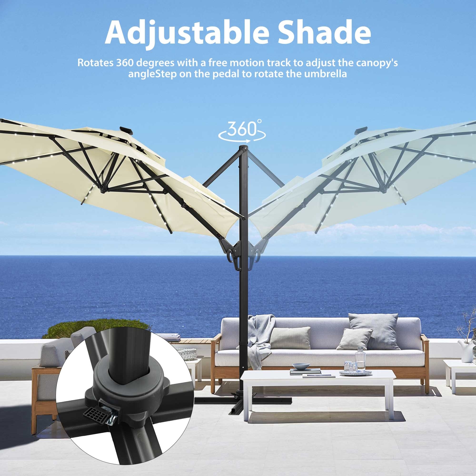 collegiate patio umbrellas Outdoor Striped Umbrella Yellow Holiday Beach For Sand UV Protection Boho Fringe Umbrella Beach With Tilt Market Umbrella 5.9ft Portable Pool Umbrella Waterproof For Garden Deck : Patio Original SUNHEAT Umbrella Patio Umbrella Color:Gray/White and easy car light