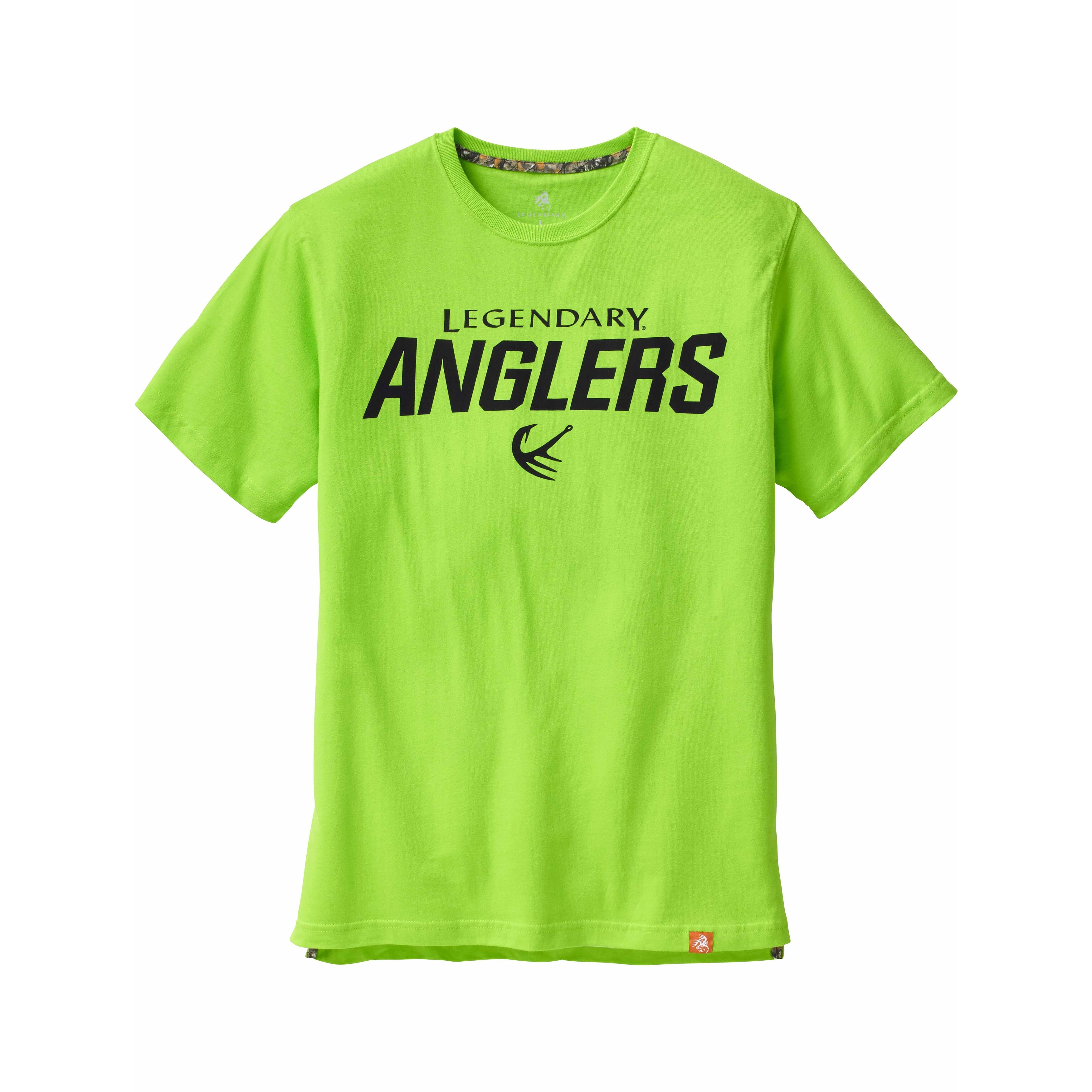 Shop Legendary Whitetails Men S Fishing Close Short Sleeve Tee Optic Lime Overstock 24216779