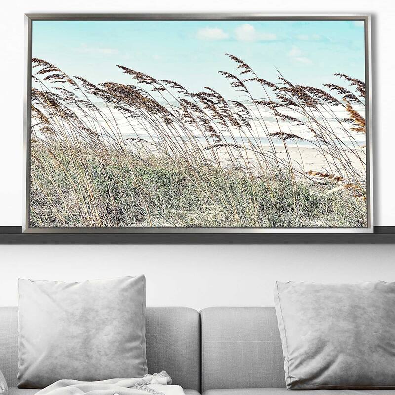 "Eastern Beach Grass II" Print on Floating Canvas