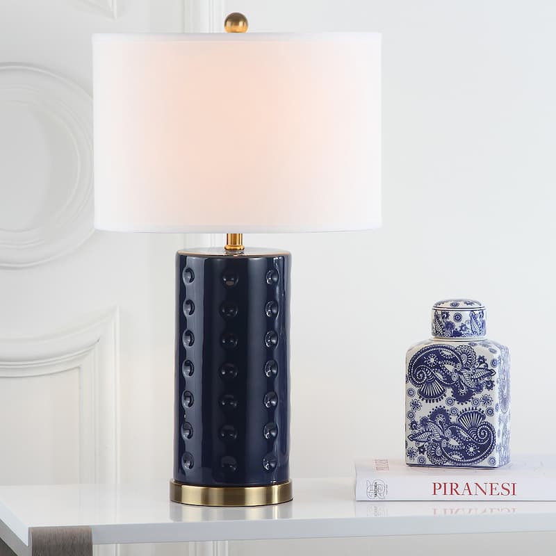 SAFAVIEH Lighting Tisha 26-inch Roxanne Table Lamp (Set of 2) - 15Wx15Dx26H