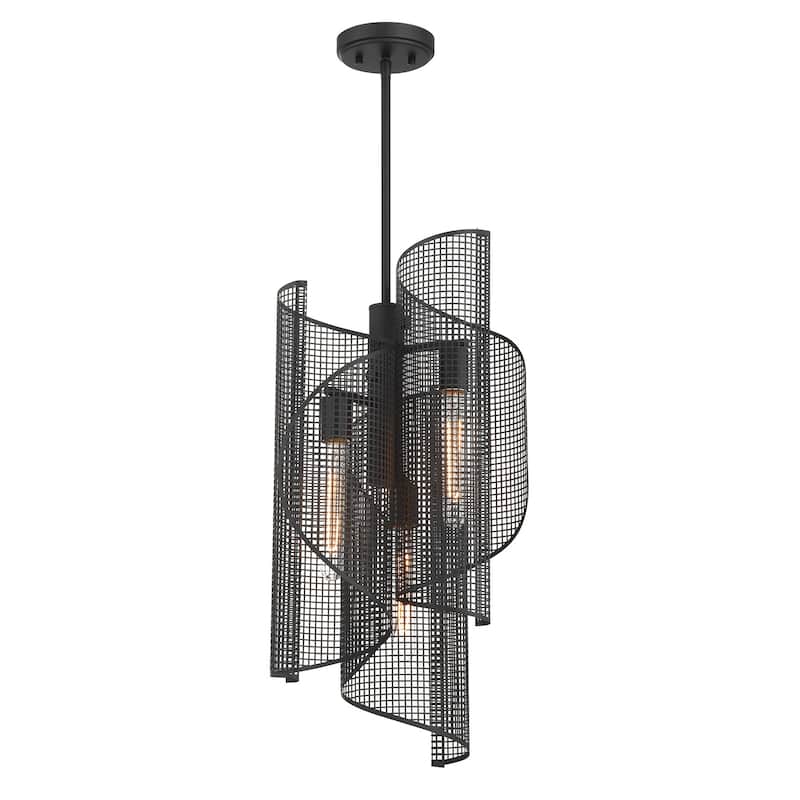 Savoy House 3-8033-3 Hillbourne 3 Light 14" Wide Abstract Pendant