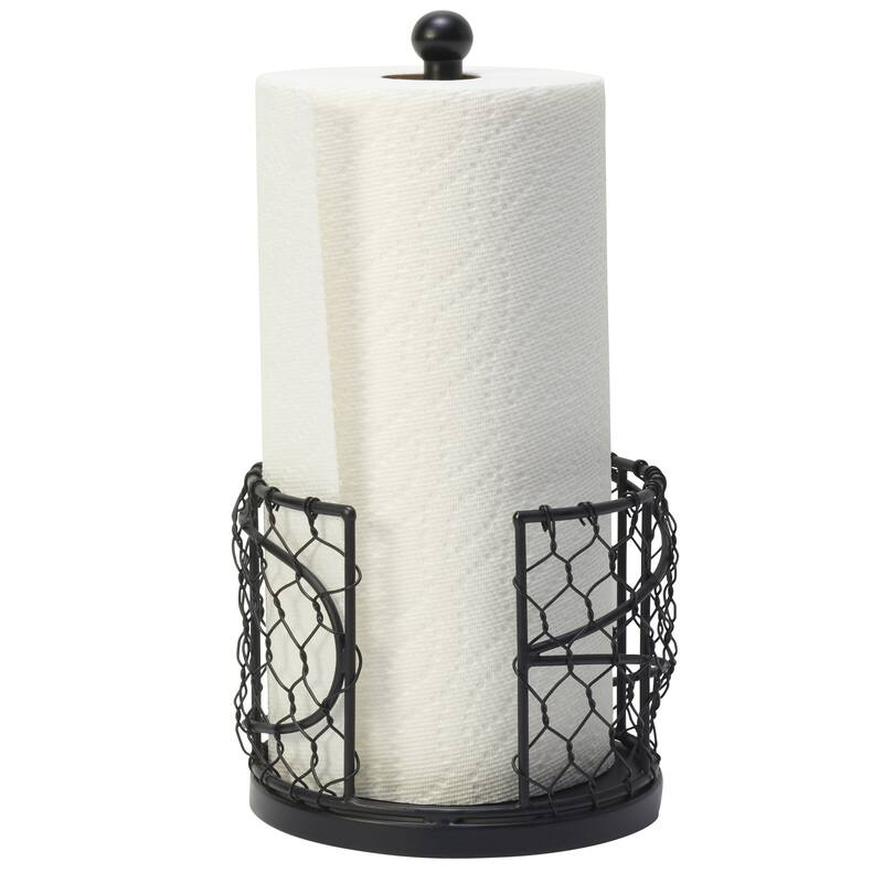 Gourmet Basics by Mikasa Farmers Market Paper Towel Holder - 6.5" x 12.5"
