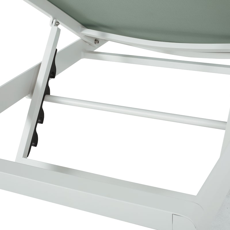 Cape Coral Kd Chaise Lounge Wht(Mp2)